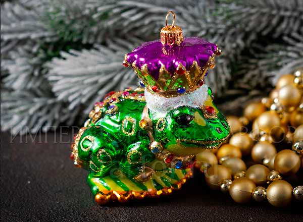 Christmas tree toy Princess Frog
