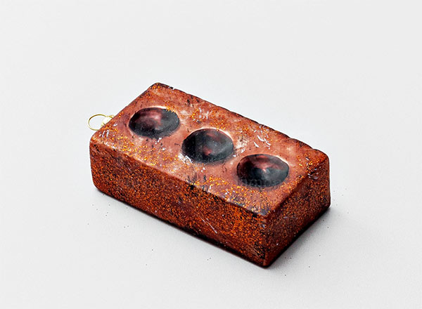 Елочная игрушка Кирпич