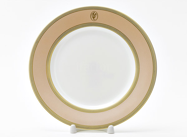 Plate shallow Magnific beige