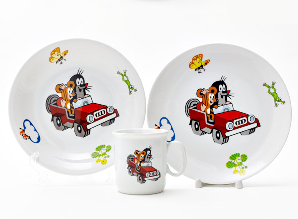 Set in a case for children in a gift box Mole and machine 1 THUN