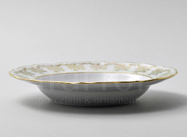 Тарелка глубокая Мадонна Перламутр