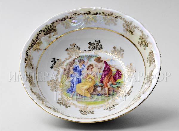 Salad bowl Madonna Mother of Pearl Frederick Carlsbad