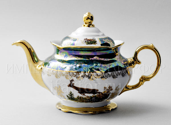 Чайник заварочный Охота Зеленая Фредерика