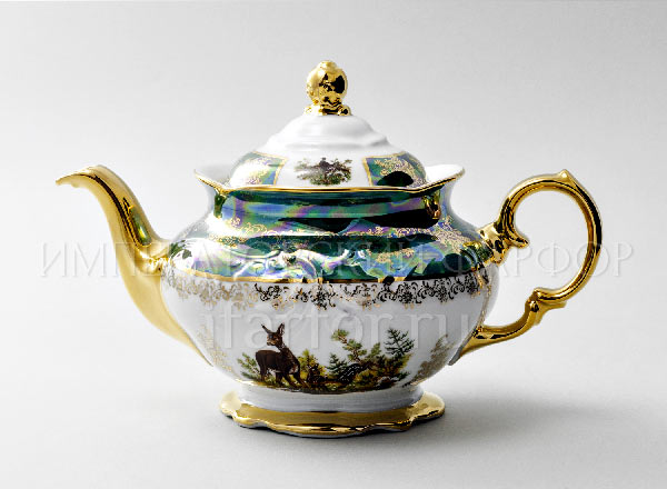 Чайник заварочный Охота Зеленая Фредерика