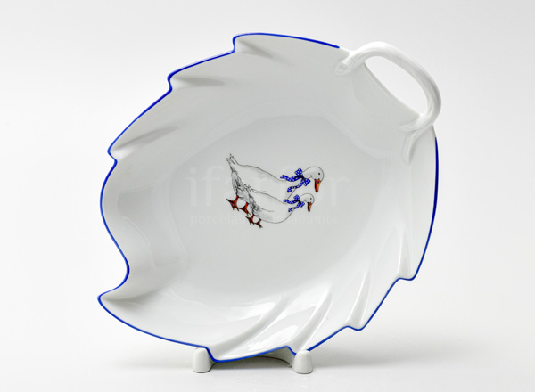 Dish/ platter sheet Geese DUBI