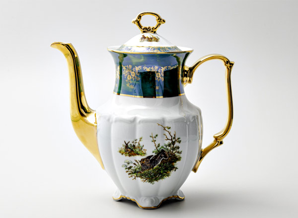 Coffe-pot Hunting Green Maria Teresa