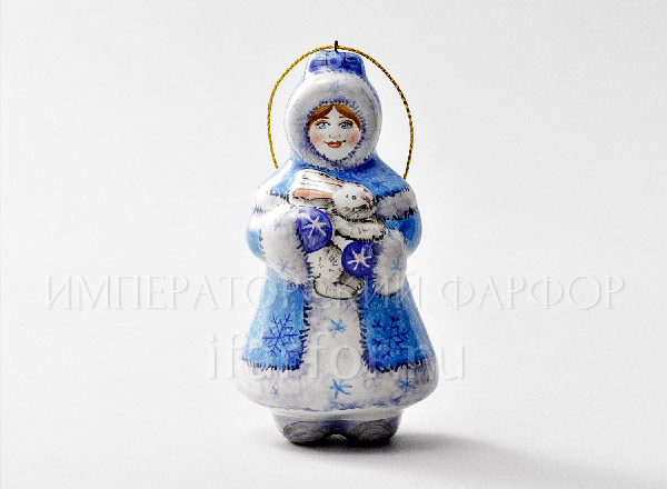 Christmas tree toy Snow-maiden