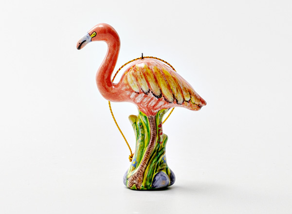 Christmas tree toy Flamingo