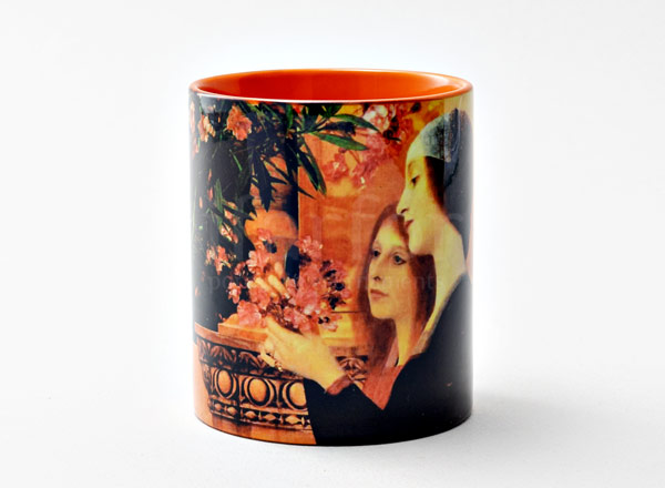 Mug Two girls with oleander (color) Standard