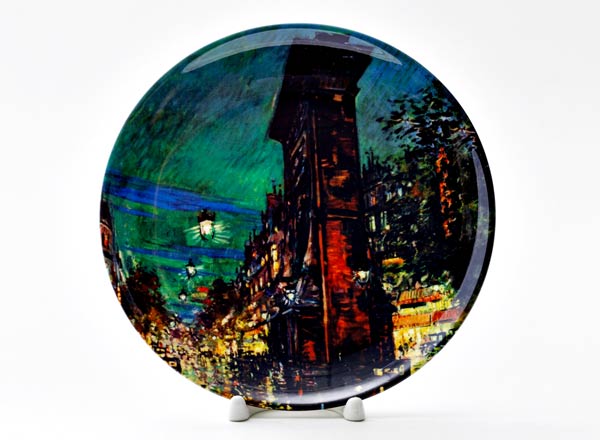 Декоративная тарелка Коровин Константин Алексеевич Париж. Сен-Дени