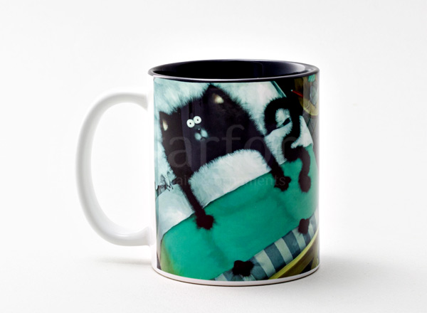 Mug Cat under the blanket Standard