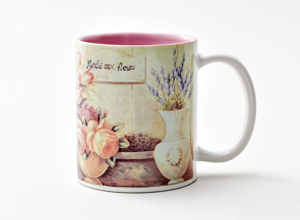 Mug Provence. Marche Aux Fleurs Standard