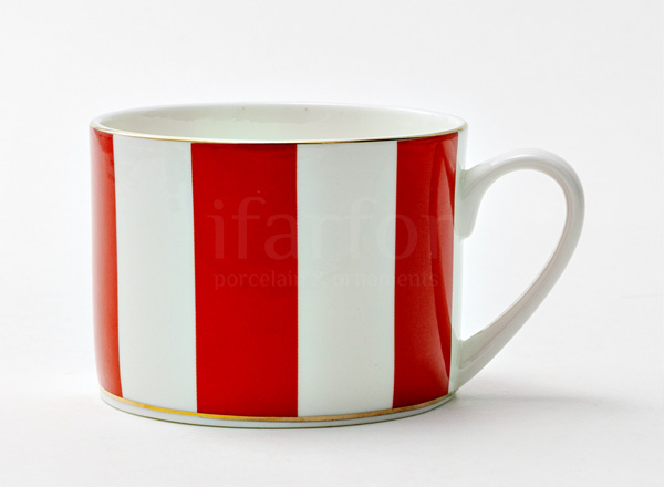 Cup tea Alice red 3 Prima