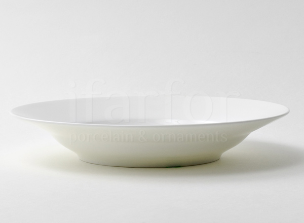Plate deep Undecorated