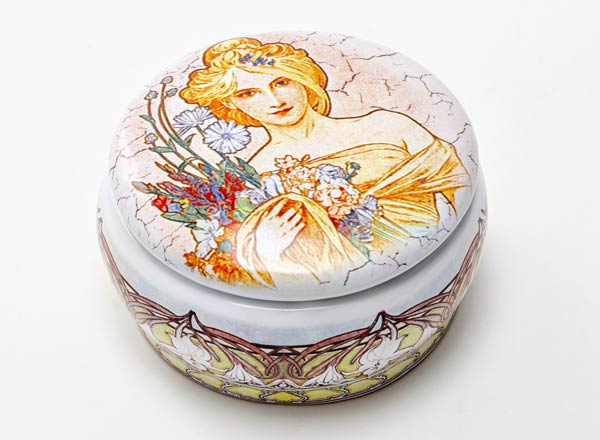 Шкатулка Дамская 3 Круглая