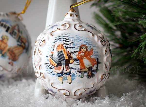 Christmas tree toy Christmas ball Retro 1