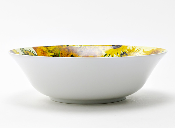 Salad bowl round Sunflowers CAIRO