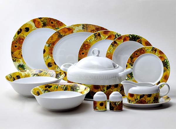 Table Set Sunflowers 6/28 CAIRO