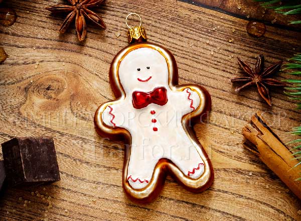 Christmas tree toy Sugar gingerbread man