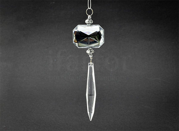 Christmas tree toy Jewelry pendant transparent 2