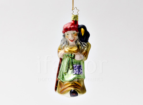 Christmas tree toy Baba-Yaga