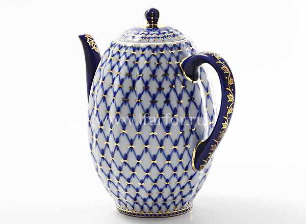 Coffe-pot Cobalt net Tulip
