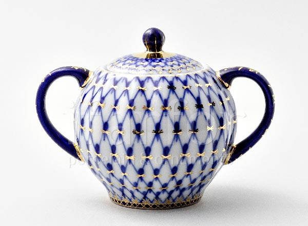 Sugar bowl Cobalt net Tulip