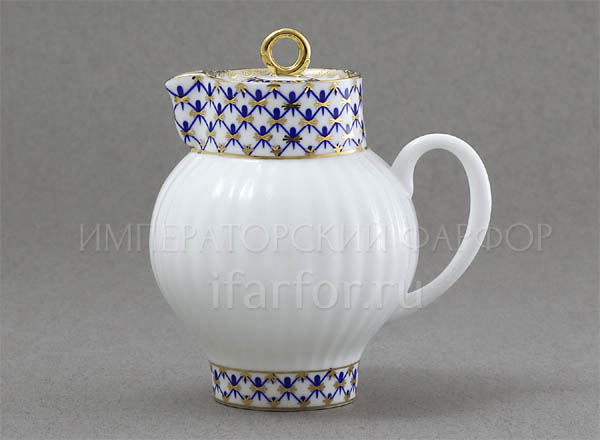 Сливочник Кобальтовая сетка Волна