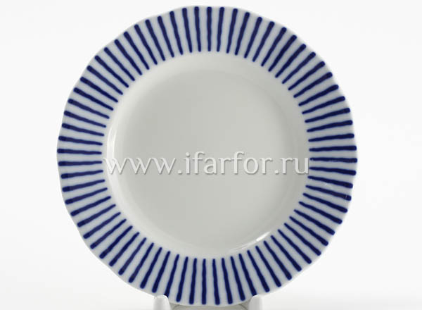 Plate shallow Frenchy