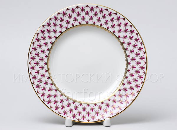 Plate dessert Net-Blues
