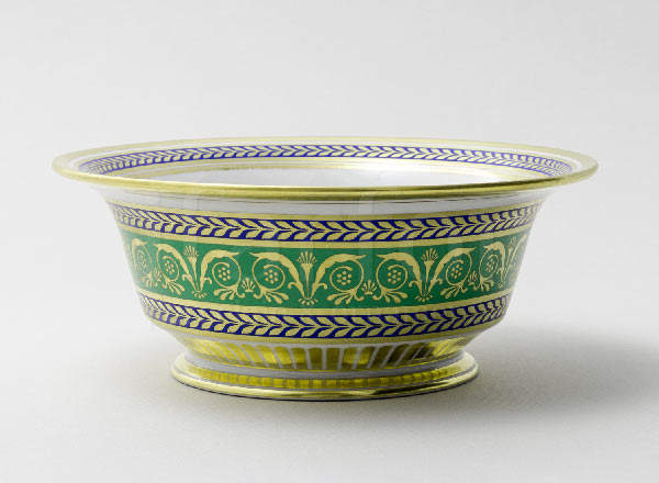 Salad bowl 6 portion. Round Gold 52 Alexandria