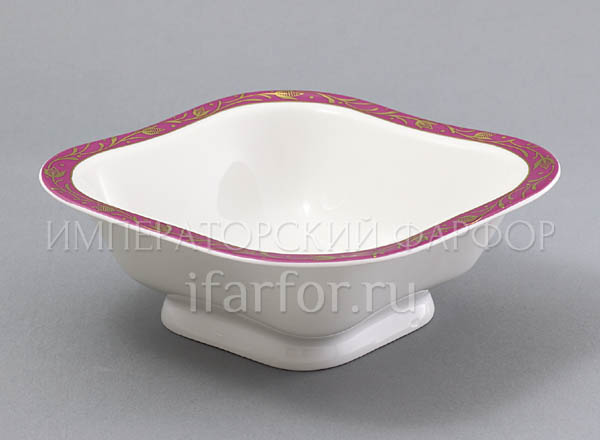 Salad bowl 4 portion. Square Net-Blues Youth