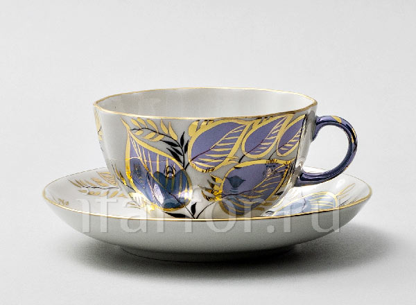 Cup and saucer tea Moonlit Tulip