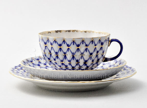 Kit 3-items Cobalt net Tulip