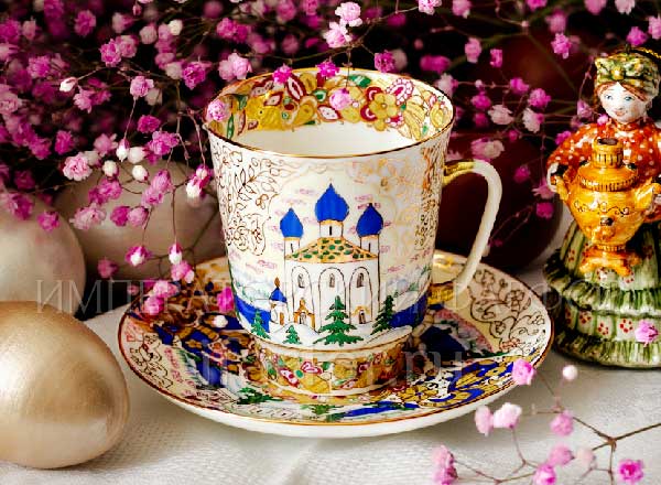 Cup and saucer Coffee Rus May