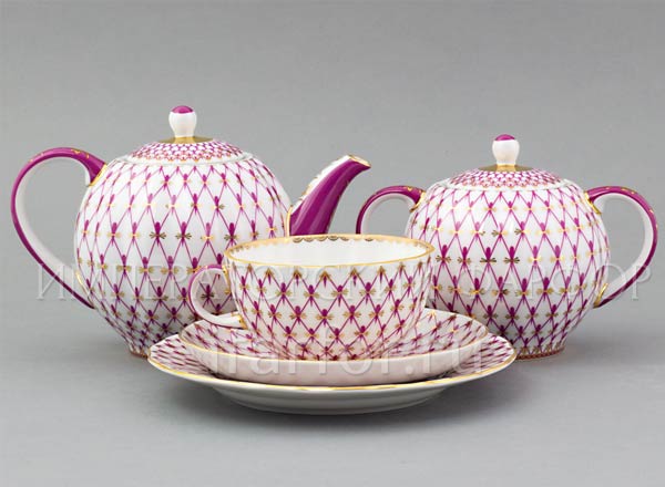 Tea Set Net-Blues 6/20 Tulip