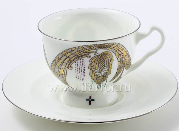Cup and saucer tea Together forever 2 Isadora