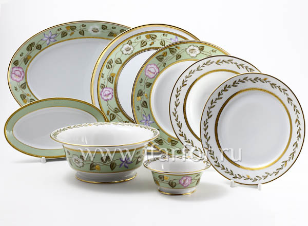 Table Set Nephrite background 6/23 European