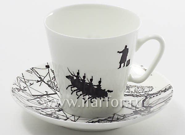 Cup and saucer Coffee Counterattack Black coffee