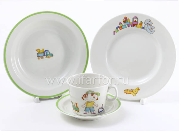 Set in a case for children 4-items Mishenka Youth