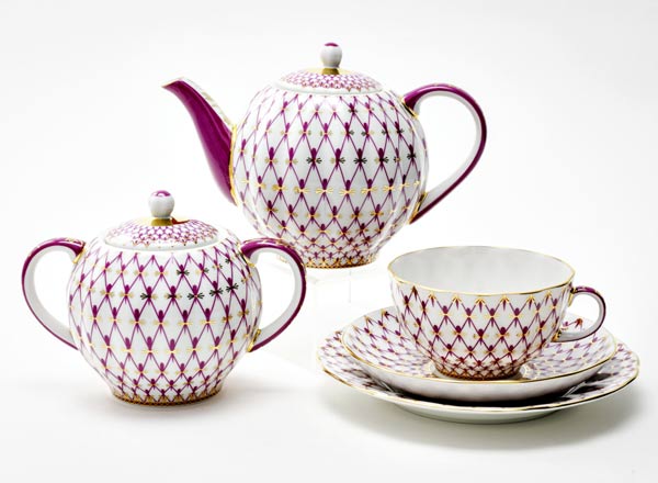 Tea Set Net-Blues 6/20 Tulip