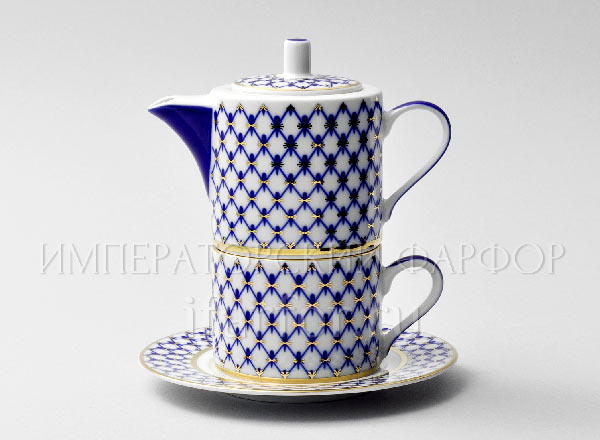 Gift set for tea Cobalt net Solo