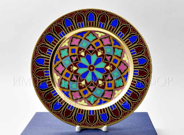 Decorative plate in a gift box Gothic 8