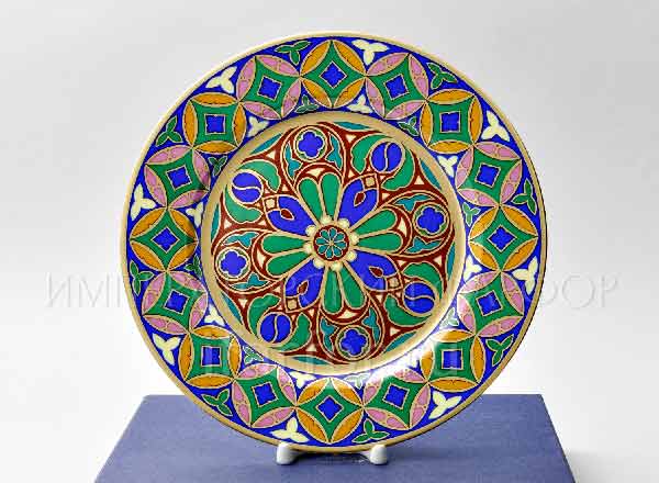 Decorative plate in a gift box Gothic 9