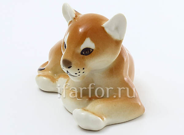 Sculpture Lying lionet (small size) Indefined