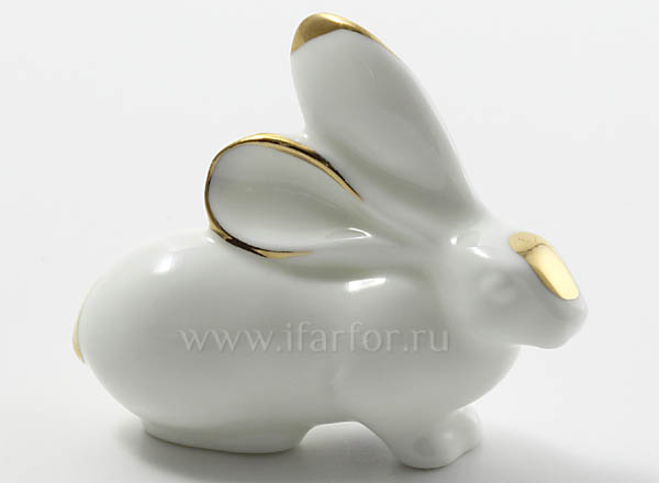Sculpture Rabbit Gold