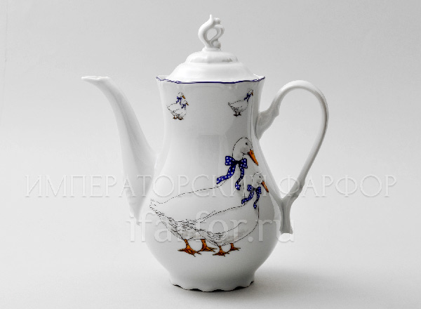 Coffe-pot Constance Geese Constance