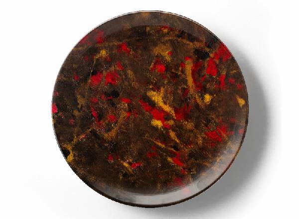 Decorative plate Greg Van Dyke Icon of style
