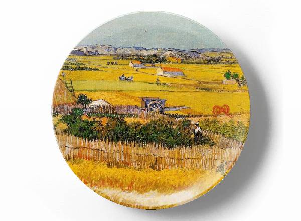 Декоративная тарелка Винсент Ван Гог Ла Кро. Франция.
