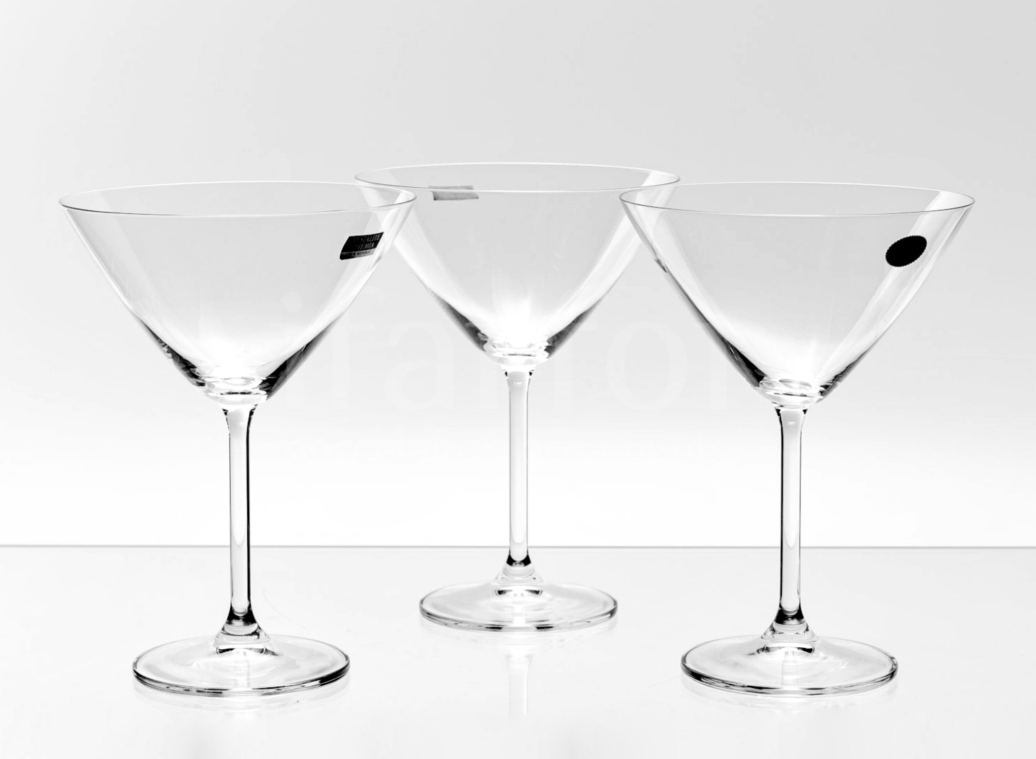 Набор бокалов для мартини «Colibri Gastro» 6/6 Форма: Crystalite Bohemia. Хрустальное стекло. 280 мл.